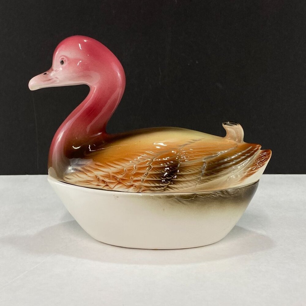 Vintage Nippon Yoko Boeki Duck Candy Box